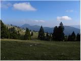 Za Ušivcem - Kapela Marije Snežne (Velika planina)